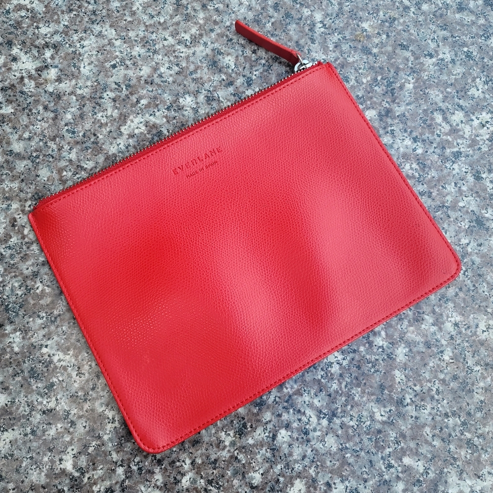 Everlane Leather Cosmetic Bag